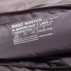 Helsport Rago Superlight Winter Lady -Sacs De Couchage Soldes sac de couchage helsport rago superlight winter lady 12