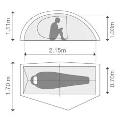 Exped Mira I HL 11 Exped Mira I HL -Sacs De Couchage Soldes tente exped mira i hl 06 1