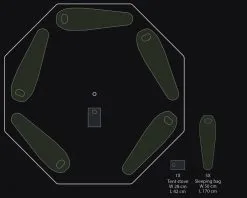 Savotta FDF 10 Tent -Sacs De Couchage Soldes tente savotta fdf 10 tent 15