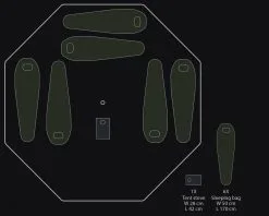 Savotta FDF 10 Tent -Sacs De Couchage Soldes tente savotta fdf 10 tent 16