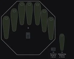 Savotta FDF 10 Tent -Sacs De Couchage Soldes tente savotta fdf 10 tent 17