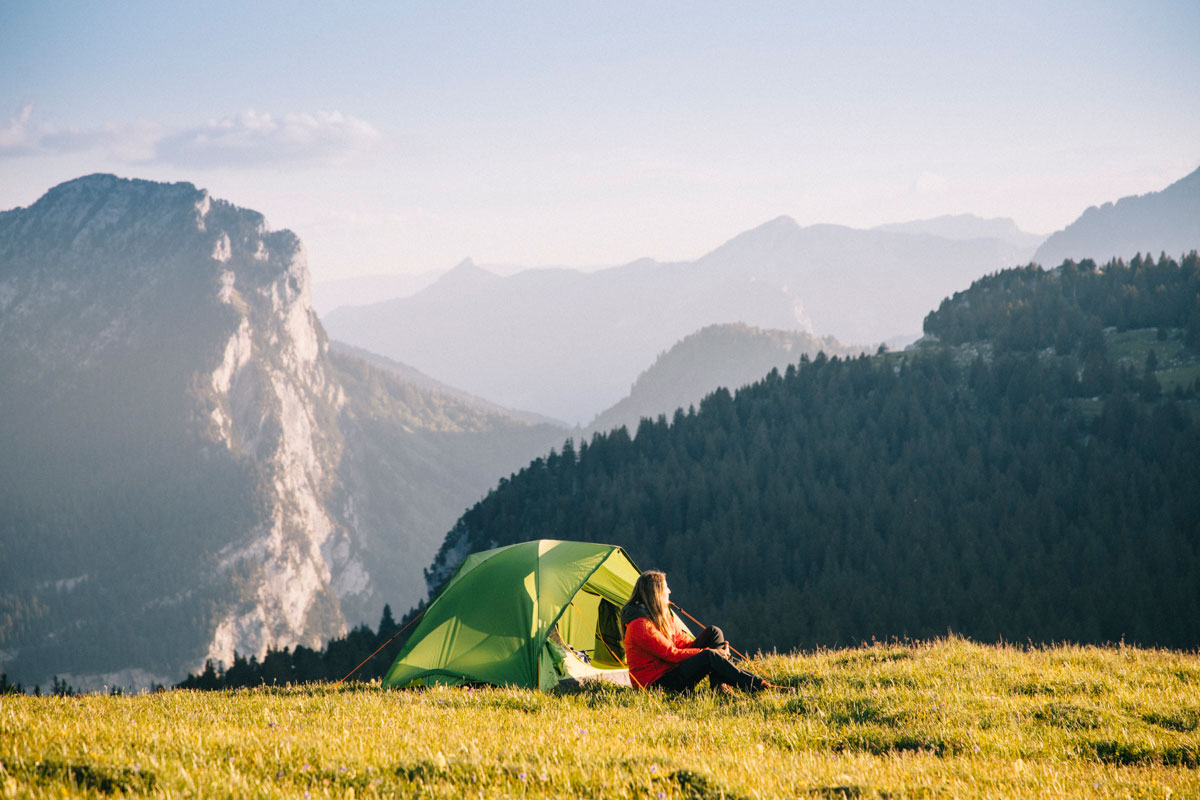 Devant -Sacs De Couchage Soldes tente trek ete bivouac alpes 1