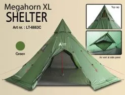 Luxe Outdoor Megahorn XL -Sacs De Couchage Soldes tipi luxe outdoor megahorn xl 03
