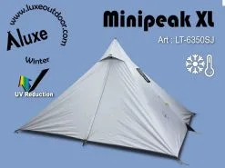 Luxe Outdoor Mini Peak XL -Sacs De Couchage Soldes tipi luxe outdoor mini peak xl white 01
